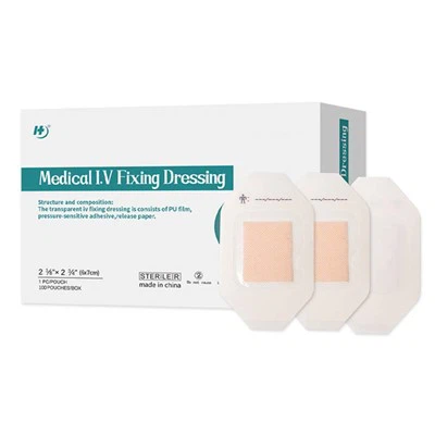 Fim transparan abiye ak pad dezenfekte